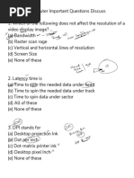 Computer Questions Sovle