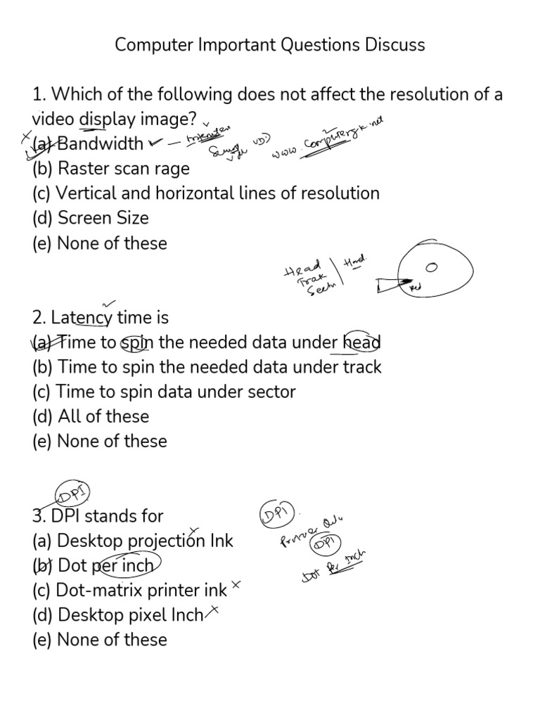 Computer Questions Sovle Pdf Databases World Wide Web
