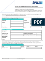 P9 S9 C4 Learner Application For Late Submission of Assessment