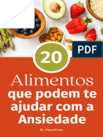 Ebook 20 Alimentos Contra A Ansiedade