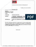 Carta #22 - Banco de La Nacion - 23062022