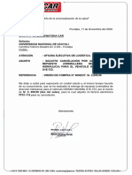 Carta #12 - Universidad Nacional de Ucayali - Cremallera de Direccion - 11112020
