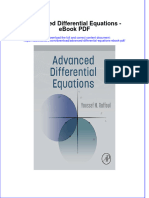 Download ebook Advanced Differential Equations Pdf full chapter pdf