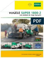 VÖGELE SUPER 1800-2 con módulo de riego SprayJet - Resansil