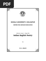 M. A. II English P. 7 Indian English Poetry All PDF