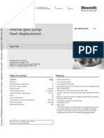 Rexroth PGH 3X Internal Gear Pump, Fixed Displacement re10227_2007-04