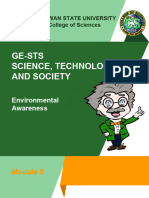 Ge-Sts Science, Technology and Society: Environmental Awareness