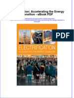 Ebook Electrification Accelerating The Energy Transition PDF Full Chapter PDF