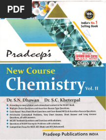 Pradeep Chemistry Class 11 Vol 2 2023-2024