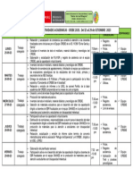 PLANIFICADOR SEMANAL Del 25 Al 29 de SETIEMBRE