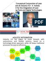 Integration of Lean & Industry 4.0 - Overview