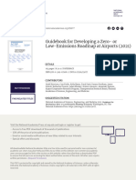 Guidebook for Developing a Zero- Or Low-Emissions Roadmap at Airports