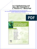 Download ebook Advances In Ophthalmology And Optometry 2021 Volume 6 1 Advances Volume 6 1 Pdf full chapter pdf