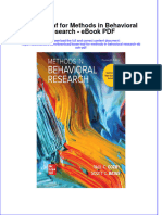 Ebook Loose Leaf For Methods in Behavioral Research PDF Full Chapter PDF