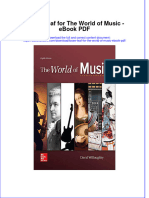 Download ebook Loose Leaf For The World Of Music Pdf full chapter pdf