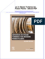 Download ebook Advances In Steam Turbines For Modern Power Plants Pdf full chapter pdf