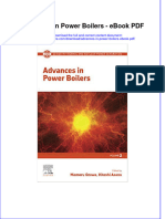 Download ebook Advances In Power Boilers Pdf full chapter pdf