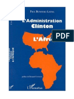 La Politique Africaine de l'Administration Clinton (2)