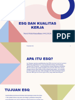 Esq Dan Kualitas Kerja