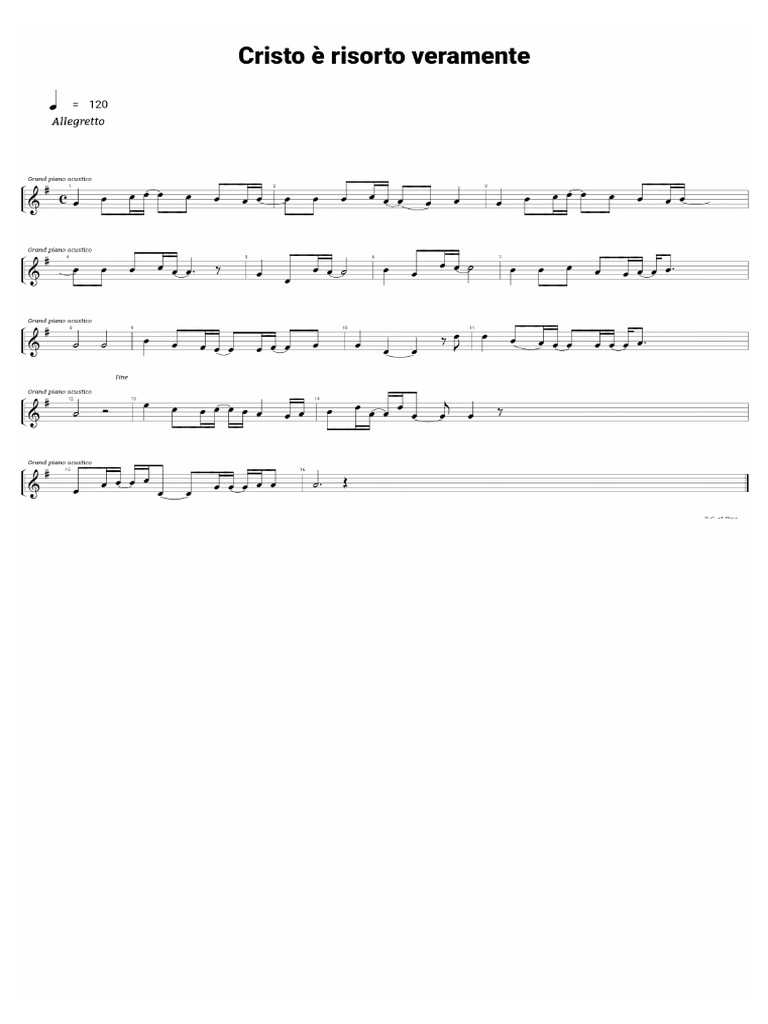 Cristo E Risorto Veramente Pdf