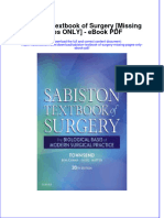 Ebook Sabiston Textbook of Surgery Missing Pages Only PDF Full Chapter PDF