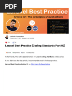 10.laravel Best Practice (Coding Standards Part 02) ? ?? ? - DEV Community