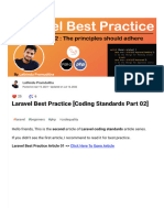 10.laravel Best Practice (Coding Standards Part 02) ? ?? ? - DEV Community