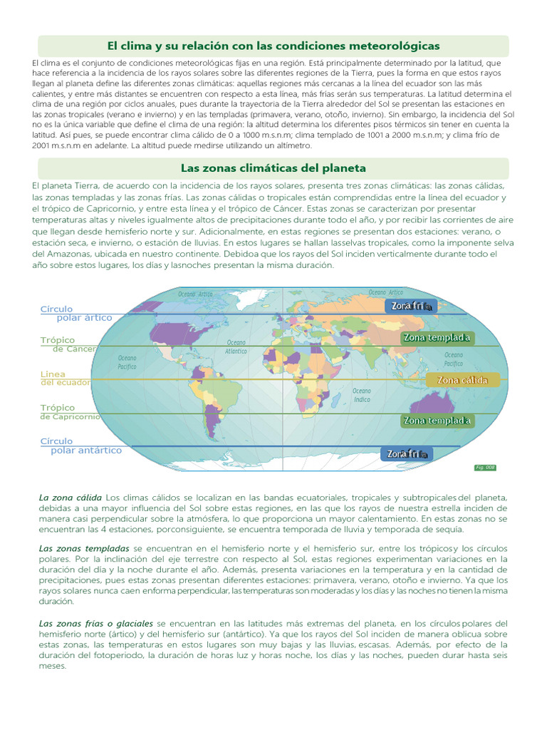 Clima y Regiones GUIA COMPLETA | PDF | Clima | Ecuador