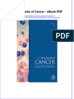 Download ebook Encyclopedia Of Cancer Pdf full chapter pdf