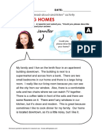 Describing Homes (Reading) - For Students