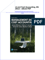 Download ebook Management And Cost Accounting 8Th Edition Pdf full chapter pdf