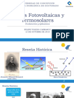 Presentación 2 F.Toledo - Celdas Fotovoltaicas y Termosolares