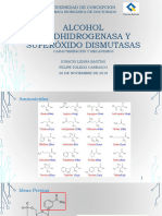 Presentación 5. F. TOLEDO - I. Lizana - Alcohol Deshidrogenasa y Superóxido Dismutasas