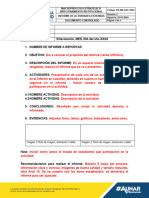 Fr-dm-gdc-0002 Informe de Actividades Externas