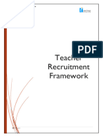 Teacher Recruitment Framework