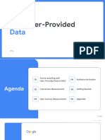 GA4 User-Provided Data