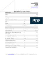 Mitsubishi S4e Engine Data