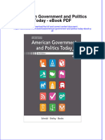 Download ebook American Government And Politics Today Pdf full chapter pdf
