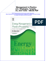 Download ebook Energy Management In Plastics Processin Strategies Targets Techniques And Tools Pdf full chapter pdf