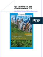 Ebook Energy Environment and Sustainability PDF Full Chapter PDF