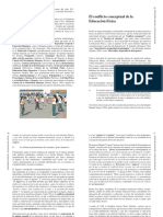 2 - El Conflicto Conceptual de La Educacion Física y Principales Tendecnias Conceptuales