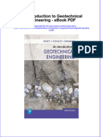 Download ebook An Introduction To Geotechnical Engineering Pdf full chapter pdf