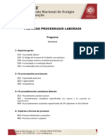 Programa CEF Direito Do Trabalho