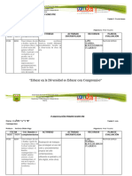 Formato de Planificación