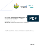 Appel À Candidature en Direction D'artistes de Musique Traditionnelle