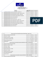 Planilha de Custo Manutenção Impressoras - Orçamentos