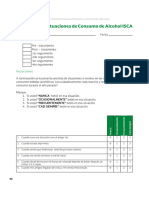 Inventario de Situaciones de Consumo de Alcohol ISCA