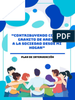 Plan de intervención - Contribuyendo con un granito a mi sociedad