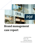 Brand Management Case Report - Docx Contemporary Brand Management