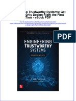 Download ebook Engineering Trustworthy Systems Get Cybersecurity Design Right The First Time Pdf full chapter pdf